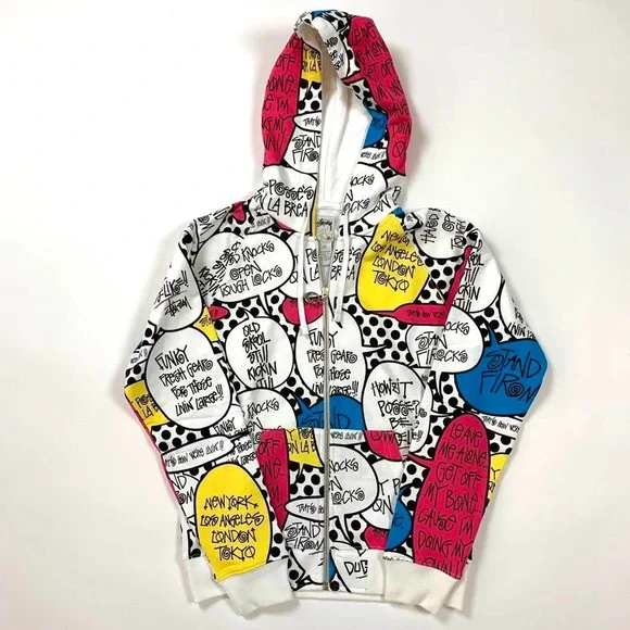 Stüssy | Sweaters | Rare 200s Stussy Bubble Zip Up Jacket Stüssy | Sweaters | Rare 200s Stussy Bubble Zip Up Jacket